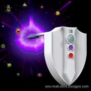 Trade Assurance 8 Colors Waterproof UV Sterilizer LED Toilet Night Light Motion Activated